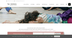 Desktop Screenshot of agasokolowska.com